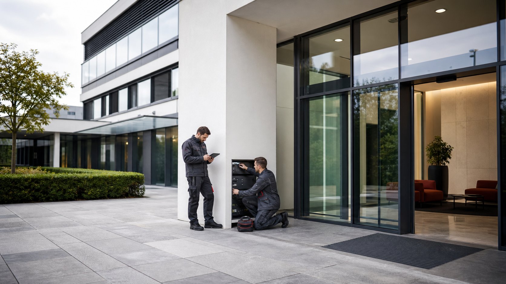 Facility Management an einem Gewerbeobjekt